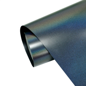 HIGHCOOL Wholesale Storm Gray 3D Rainbow Car <b>Wrap</b> Self-Healing UV Protective Glossy Anti-Scratch PVC Body Windshield Car Films - Product Image 1