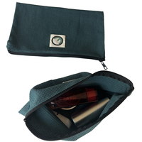 Sac de rangement portable pour moulin à café, usage spécial personnalisé, en coton gaufré, avec fermeture éclair anti-poussière, pour emballage de parfum