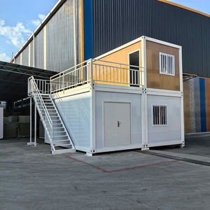 Casa prefabricada casa contenedor de 2 dormitorios casa prefabricada de lujo expandible contenedor de acero desmontable marco contenedor casa Kit - Product Image 5