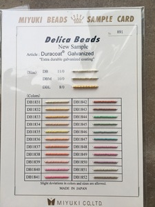 Stock 10G 100g 500g multi <span class=keywords><strong>colores</strong></span> japonés original <span class=keywords><strong>Miyuki</strong></span> <span class=keywords><strong>Delica</strong></span> cuentas de semillas de vidrio para la fabricación de joyas - Product Image 5