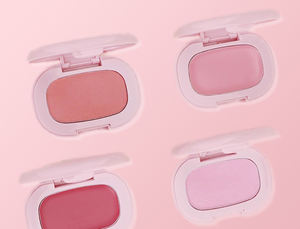 Etiqueta privada Colorete crema de un solo color Paleta de forma <span class=keywords><strong>ovalada</strong></span> Logotipo personalizado Crema de rubor Pigmento alto Mezcla fácil Textura sedosa - Product Image 4