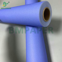 Rouleaux de papier pour traceur 80GSM, impression recto, violet bleu, pour l'architecture