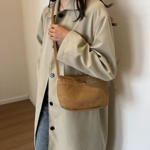Bolso de Hombro Vintage 2025, Bolso de Lona, Mini Bolso Bandolera para Teléfono, Bolso Cuadrado Pequeño - Product Image 1