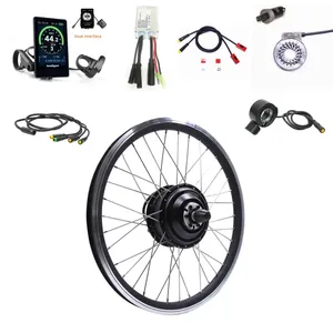 Kit de Conversión de Bicicleta Eléctrica <span class=keywords><strong>BAFANG</strong></span> G312G010 Impermeable, 36V 250W, Motores de Cubo Delanteros/Traseros sin Escobillas, Acelerador de Pulgar, Pantalla <span class=keywords><strong>860C</strong></span> - Product Image 1
