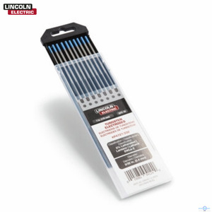 Electrodo de tungsteno Lincoln Electric de 2.4 mm con cerio para soldadura TIG - Product Image 1