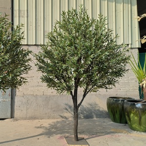 ต้นมะกอกเทียมขนาดใหญ่ ต้นไม้ประดิษฐ์สีเขียวขนาดใหญ่สำหรับตกแต่ง - Product Image 3