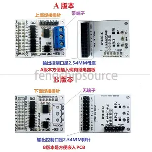 Talimat çok fonksiyonlu röle 5v 16 kanal RS485 modülü Modbus rtu protokolü