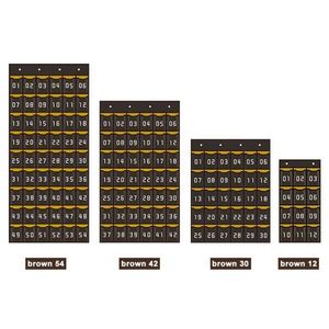 Numbered Classroom Pockets Chart Cell Phones Holder Wall Door Hanging Organizer (30 Pockets) - Product Image 3