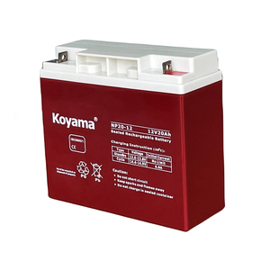 Batterie au plomb-acide AGM rechargeable <span class=keywords><strong>12V20Ah</strong></span> à décharge profonde, type scellé, pour alimentation de secours UPS et équipement de lutte contre l'incendie - Product Image 1