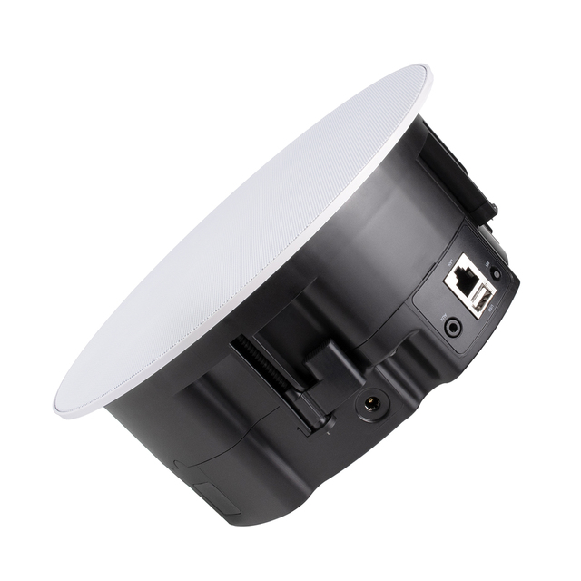 Home Wireless Ceiling Speaker Built-in Amplifier DC Powered 60W DLNA Audio System Support BT USB Airplay Multi-room Home Theatre