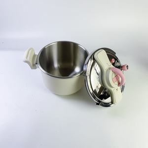 Casserole à pression en acier inoxydable <span class=keywords><strong>de</strong></span> 7 litres pour cuisinière à gaz, compatible induction, ustensiles <span class=keywords><strong>de</strong></span> cuisine écologiques, revêtement céramique pour la maison - Product Image 4