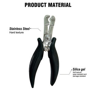 للبيع بالجملة أدوات إزالة وصلات الشعر بالكيراتين المستعبدين مسبقًا بطاقة تعليق مخصصة I tip U tip كماشة إزالة وصلات الشعر بأطراف مسطحة - Product Image 5