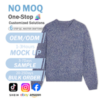 Fabricant de pulls, vente en gros, design personnalisé, broderie de logo, pull en cachemire et laine de luxe, doux, nouvelle mode, col rond