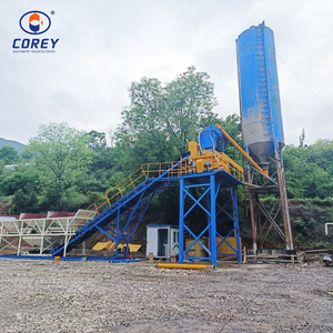 โรงงานผสมคอนกรีต COREY HZS60 ความจุ 60 ตัน/ชม. ระบบอัตโนมัติ PLC พร้อมอุปกรณ์ผสมไฟฟ้า สำหรับโครงการโครงสร้างพื้นฐาน - Product Image 5