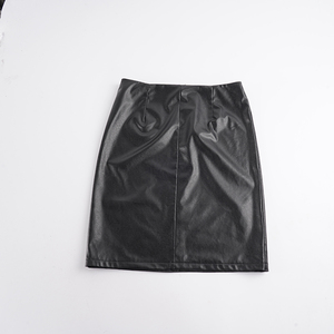 Women's Faux Leather Midi <b>Skirt</b> Low Waist Bodycon Pencil <b>Skirt</b> Solid Color Casual Streetwear PU Leather <b>Skirt</b> - Product Image 6
