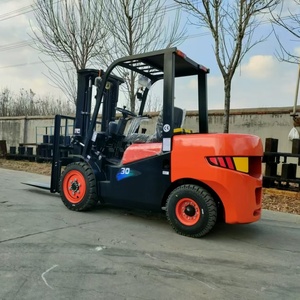 מלגזה בעירה פנימית באיכות 3 טון סולר מלגזה ביצועים יציבים מוכנים למכירה - Product Image 2