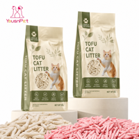Achat en gros de litière pour chat en tofu pour importateurs, grossistes, distributeurs de produits pour animaux, détaillants en ligne et magasins d'articles pour animaux commerciaux