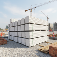 Panneaux de béton commerciaux bon marché, Panneaux muraux extérieurs intérieurs