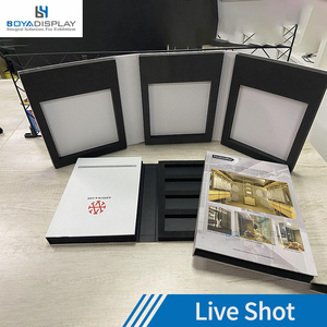 Customized Logo Print Quartz Stone Tile Stone Sample <strong>Book</strong> <strong>Stand</strong> Board Paper <strong>Plastics</strong> Hot Sell Convenient Carry
