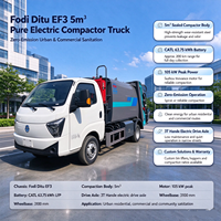 Camion à ordures compacteur Dongfeng 4*2 |   Liste de prix des camions compresseurs de 10 m³ |   Fabricant de camions à ordures pour l'assainissement municipal
