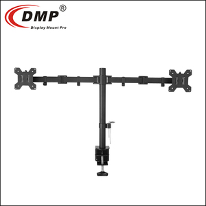 Dual LCD LED Monitor bàn núi đứng Heavy Duty hoàn toàn có thể điều chỉnh phù hợp với 2/hai màn hình lên đến 32 "Dual Monitor cánh tay - Product Image 2