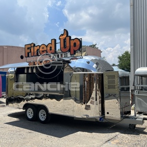 Experienced Food Truck Food Trailer Factory Good Quality Certificated Vending <b>Cart</b> Coffee Snack Dessert Crepe - Product Image 4