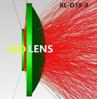 Focus Lumière Optique Plano Verre Convexe Diffusion Lentille Asphérique Diamètre 40mm à Vendre