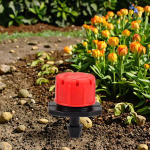 DaringFish 小红帽 8 孔塑料花园滴头微喷灌系统，适用于温室和农业浇水 - Product Image 4