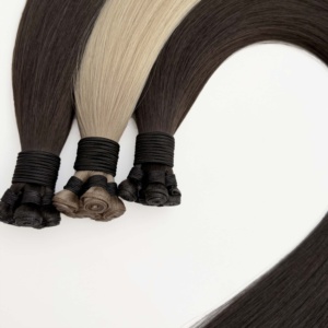 Extensiones de Cabello Ruso al por Mayor, Finas e Invisibles, Genius Weft 2025, Cabello Virgen para Salón, Extensiones de Cabello Humano Genius Weft - Product Image 2