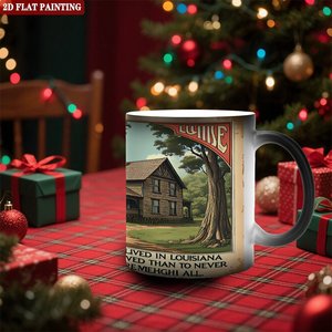 Daily Hot Water Drinking Mug 11oz Frosted Black Ceramic Heat Sensitive Color Changing <b>Magic</b> <b>Cup</b> - Product Image 2
