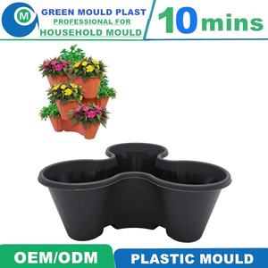 Precio de fábrica de alta calidad personalizado profesional de inyección de plástico maceta molde fabricante de fábrica con el <span class=keywords><strong>mejor</strong></span> servicio - Product Image 3