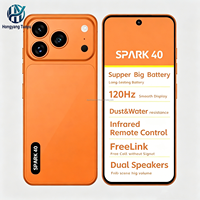 Nouveau Téléphone Portable 5G Global Spark40 2026, 22 Go + 1 To, Écran Perforé 7,3 Pouces, Android 16, Reconnaissance d'Écran AL, Durable et Fiable