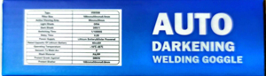 SLO-A8007 चीन हॉट सेलिंग शीर्ष गुणवत्ता कार्य सुरक्षा सुरक्षा चश्मा चश्मा ऑटो-डार्क वेल्डिंग चश्मा - Product Image 6