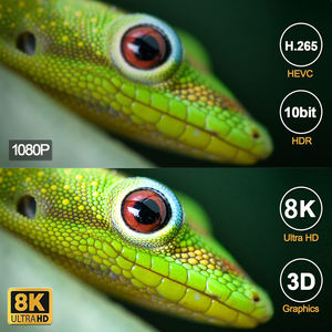 Boîtier TV T95 Android 16.0 Allwinner H616 4K/8K Ultra HD compatible <span class=keywords><strong>AV1</strong></span> 1080P H.265 Lecteur multimédia intelligent Wi-Fi 2.4G & 5G pour le streaming - Product Image 5