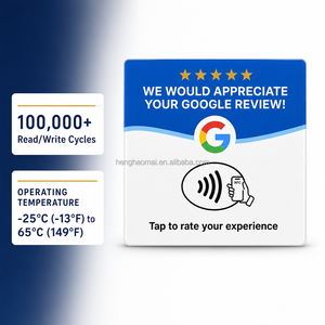 Etiquetas Acrílicas NFC con Reseñas de Google en Alemán. Haz clic para calificar y se enviarán inmediatamente. - Product Image 4