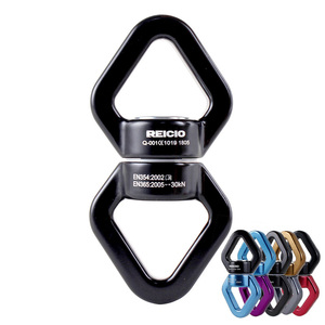 Gancio <span class=keywords><strong>Girevole</strong></span>, Dispositivo Rotante di Sicurezza con Moschettoni per Altalene da Albero - Product Image 5