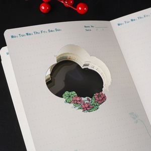 3D Three-Dimensional Hollowed-Out A5 Thick Custom Business Logo Notebook Set Gift <b>Notepad</b> Production - Product Image 4