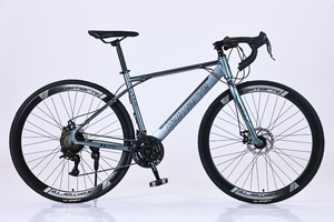 Bicicleta de Carretera para Adultos con Cuadro de Acero, 24-30 Velocidades, Manillar Curvo, Modelo KMT-LNUO-D, Cuadro de Acero y Ligera, Solo para Comercio B2B - Product Image 3
