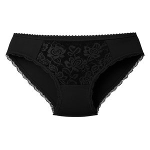 Braguitas de Bikini de Encaje Sexy para Mujer, Cintura Baja, Algodón Suave, Sin Costuras, Elásticas, Cómodas, para Uso Diario - Product Image 1