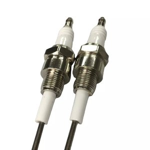 Trắng bện Silicone dây với 750mm chiều dài gốm igniter pin và <span class=keywords><strong>Spark</strong></span> cắm lò phần đung thành phần thiết yếu - Product Image 5