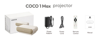 Projecteur Home Cinéma Portable Coco 1 Max Ultra-courte focale Triple Laser 4K 3D avec Haut-parleurs Intégrés US EU