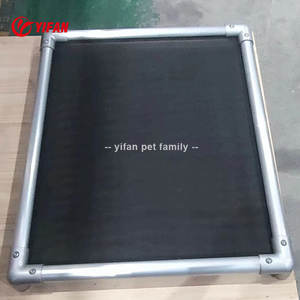 Cama de aluminio para mascotas al aire libre con marco de aluminio más duradero, impermeable, transpirable, cama de aluminio elevada para perros con Material de malla Animal - Product Image 1