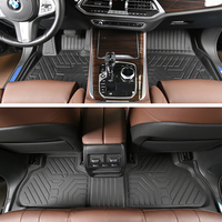 Karpet Mobil 3Pcs Warna-warni Tahan Aus untuk Mitsubishi L200 2020 Aksesoris Mobil Awet