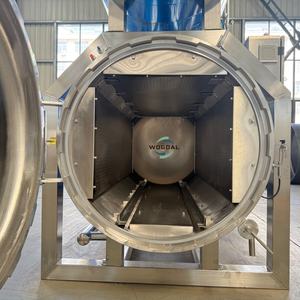 Autoclave à haute température et haute pression pour la stérilisation industrielle du porc <span class=keywords><strong>mijoté</strong></span> en conserve - Product Image 1