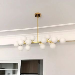 <span class=keywords><strong>Lampada</strong></span> <span class=keywords><strong>a</strong></span> <span class=keywords><strong>Sospensione</strong></span> per Camera da Letto, Soggiorno, Cucina, Tavolo da Pranzo, Bar, Arredamento Casa, Moderna <span class=keywords><strong>Lampada</strong></span> LED con <span class=keywords><strong>Paralume</strong></span> in Vetro, Oro e Nero - Product Image 4