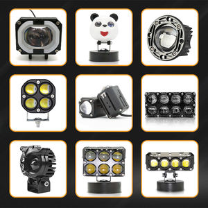 Nuevo modelo de foco de motocicleta personalizado con ojos de diablo dinámicos, faro delantero con forma de pingüino 3570 CSP, faros delanteros externos de 12V - Product Image 6