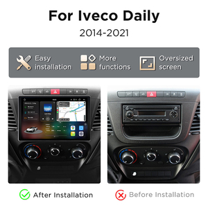 Autoradio Android Junsun X9 Carplay pour <span class=keywords><strong>IVECO</strong></span> Daily 2014-2021 Lecteur DVD de voiture 2K QLED 2000*1200P 7870 2.7GHz 5G/4G LTE - Product Image 2