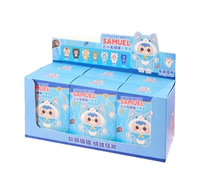 Samuel Lucky Rabbit Treasure Park Sorpresa Caja Ciega Frozen Muñeco de Peluche de Cuerpo Completo Adorable Colgante Decorativo Infantil Unisex Misterioso