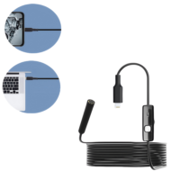Módulo de cámara de sonda de endoscopio portátil HD de 8mm y 130W de venta directa del fabricante para teléfonos móviles Apple IOS