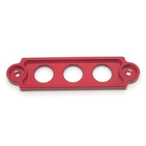 Support de batterie en aluminium Auso-Racing, à trois trous, court, universel, pour voiture - Product Image 4